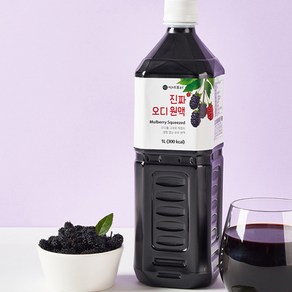 고창 오디 원액 무설탕 생과 순수 750ml 1L, 1개