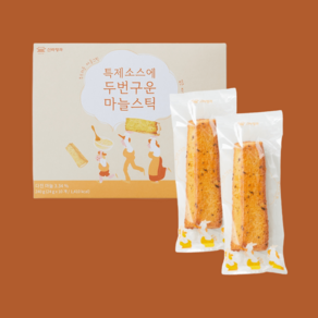 특제소스에두번구운마늘스틱, 240g, 1개