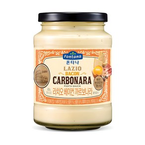 폰타나 라치오 베이컨 까르보나라 파스타소스, 430g, 1개