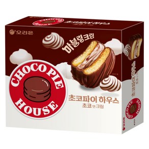 오리온 초코파이 하우스 초코앤크림, 408g, 2개