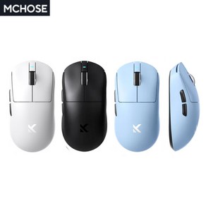 [cy] MCHOSE A7/A7 PRO/A7 Ulta 무선 게이밍 마우스 3모드연동 PAW3950/PAW3395 경량화 디자인 시즌신상, A7Ulta (3950/500mah/8k수신기), 화이트