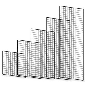 메쉬망 600x600-1800mm인테리어 철망 휀스망 진열대, 블랙