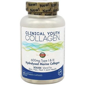 Kal 600 Mg Clinical Youth Collagen Type I Iii 60 Count, 60정, 1개