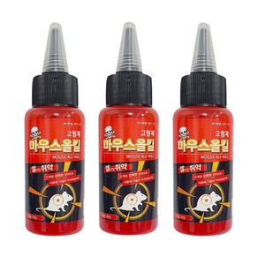 마우스올킬 물쥐약 60g, 3개, 1개입