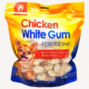 펫푸드 치킨 화이트 개껌 스몰 800g