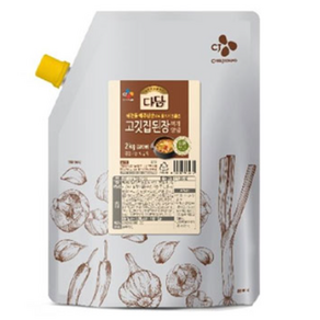 고깃집된장찌개 다담 CJ 2kg, 1개