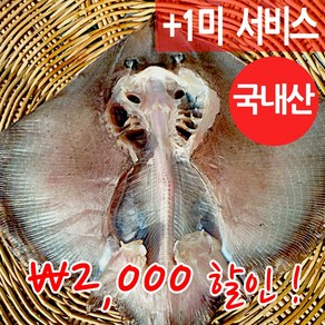 장스토어 반건조 간재미 군산항 위생건조장 직송, 3개, 02_간재미(중) 27cm내외