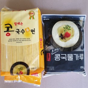 할매손 콩국수용면3kg+콩국물가루850g 여름, 3kg, 1세트