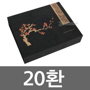 흑매화 공진단상자 20환 자석형 공진단케이스 환상자 환케이스 매화블랙, 1개