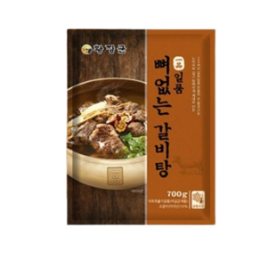 황장군 일품 뼈없는갈비탕 700g, 11개