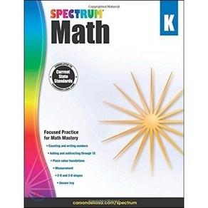 Spectrum Math Grade K