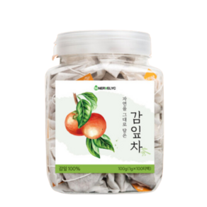 바른약초 감잎차 삼각티백, 1g, 100개입, 1개