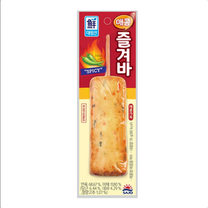 대림선 [대림선] 핫바 매콤즐겨바 70g, 15개