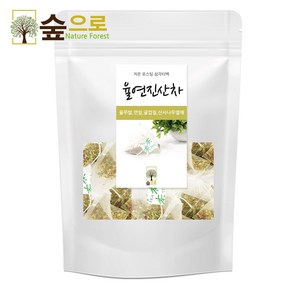 숲으로 율연진산차 삼각티백 25T 티백, 25g, 25개입, 1개