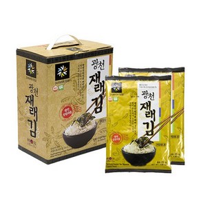 광천삼원맛김 선물용 재래/파래 전장김1호/무가미김, 선택3.무가미 재래전장김 15gx10봉, 1개, 25g