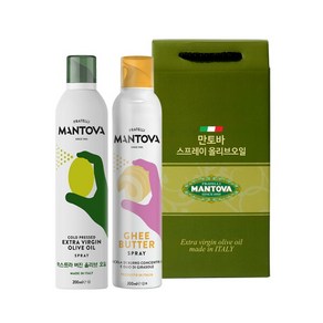 [만토바] 2입 선물세트(오리지널 200ml + 기버터 200ml), 2입 선물세트(오리지널 200ml + 기버터 200ml, 1개, 상세 설명 참조