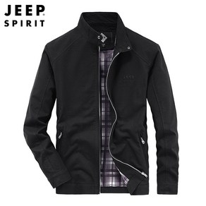 JEEP SPIRIT 지프 남성용 봄 가을 코트 순면루즈핏 하이넥 카고자켓 23MA783JC7203+사은품