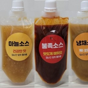 냉채소스 족발소스3종 마늘소스 불족소스 맛있는, 1개