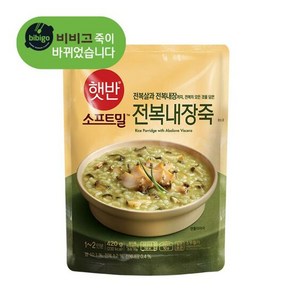비비고 전복내장죽, 10개, 420g