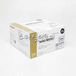 NEEDLE - 성심 나노니들 나노주사바늘 주사침 33G 34G, 1개, 34g 4mm