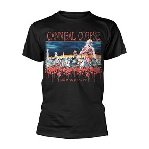 ROCKPANDA Cannibal Corpse Eaten Back To Life 반팔티