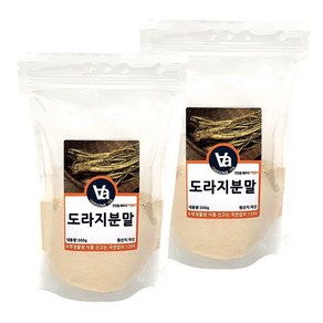 어썸티 국산 도라지 가루 분말, 300g, 2개