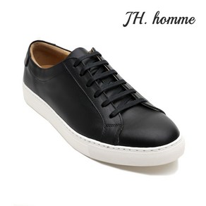 JH.HOMME 소가죽 남성 스니커즈 남자 더비 IT23761BK