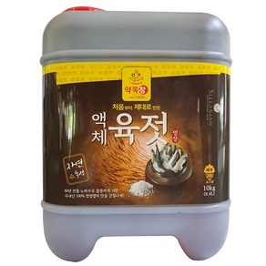 약목참 액체육젓 김장용 업소용 겉절이 젓갈 젓국 진젓, 1개, 10kg