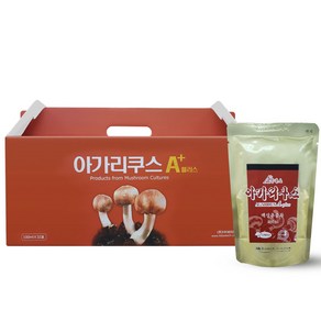 아가리쿠스 버섯 국산 HK바이오텍 아가리쿠스A 플러스 32포, 1개, 3.2L