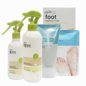더페이스샵 보들보들 때 필링 바디 스크럽 1개입 전 cosmetic, 04 스마일풋마스크 18ml보들보들 때 필링 300ml, 1개