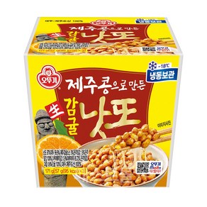 오뚜기 제주콩으로만든 생감귤 낫또, 1개