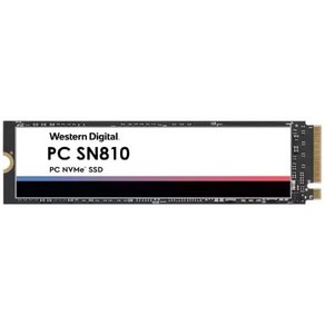 VISION COMPUTERS INC. WD SN810 256GB M.2 PCIe NVMe 솔리드 스테이트 드라이브 SSD OEM2280, SN810  256GB  2280