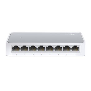 티피링크 TL-SF1008D 8포트 100Mbps 데스크탑 스위치 허브, 1개