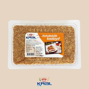 KRAL 크랄 구운 볶은 카다이프 면, 500g, 1개