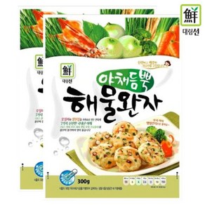 [푸른들마켓][사조]야채듬뿍 해물완자 300g2, 2개, 300g