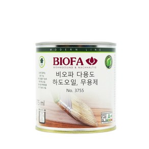 비오파 하도오일 3755 (무용제) (375ml) 목재용오일