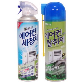 산도깨비 에어컨 청소 세트 [세정제+탈취제]세트, 330ml, 1세트