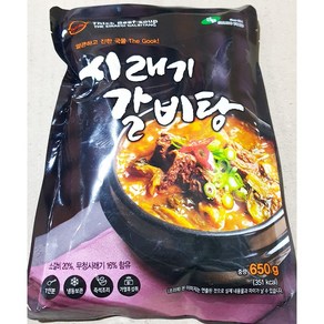 삼보식품 더국 시래기갈비탕 650g 데워먹는갈비탕, 1개