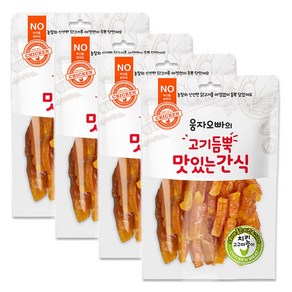 펫스토리 웅자오빠의 고기듬뿍 맛있는간식 치킨고구마말이, 4개, 210g