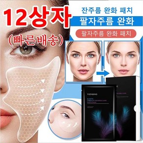 (12상자) 주름 개선 패치 팔름 패치 눈가 팔름 팔름 리프팅 팔름 테이프 20g, (6+6)20g/m