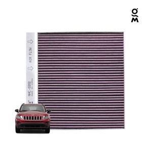 1세대 지프 컴패스 에어컨필터 활성탄필터 미세먼지필터, 지프 컴패스 1세대, 1개