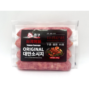 퍼펙트푸드 대만 소시지 대만소세지 카오창 240g, 1개