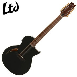 LTD ThinLine TL-12 / 세미할로 어쿠스틱 12현 (Black), *, *, *, 1개