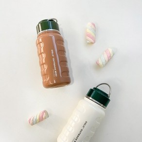 [오슬로]초경량 진공 미니 보온병 텀블러 270ml, 360ml, 그린, 1개
