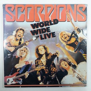 스콜피온스 SCORPIONS WORLD WIDE LIVE 2LP/ 자켓A/ 음반 상태 좋음 NM-EX+/ LP 초음파세척