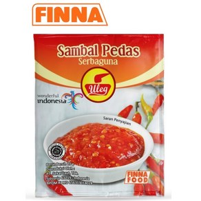 울렉 삼발 페다스 20g 10개 (Uleg Sambal Pedas) 다용도 핫소스, 1세트, 200g