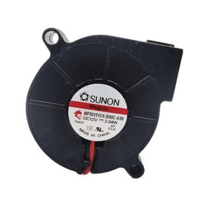 SUNON MF50151VX-B00C-A99 송풍기 5015 터보 냉각 팬 12V 2.04W, 한개옵션0