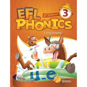 EFL Phonics 3 (with QR):Student Book (Workbook + CD 2장 3rd Edition)