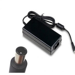 [하늘컴] 아답터 220V / 19V 1.3A [내경4.4mm/외경6.5mm/1핀] 전원 케이블 미포함 [비닐포장] *LG모니터전용*, 1개, 562922