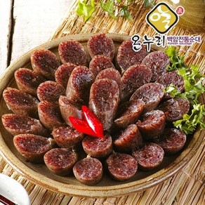 기타 [백암전통순대]찰순대1kg + 찰순대1kg (총2kg), 1kg, 2개